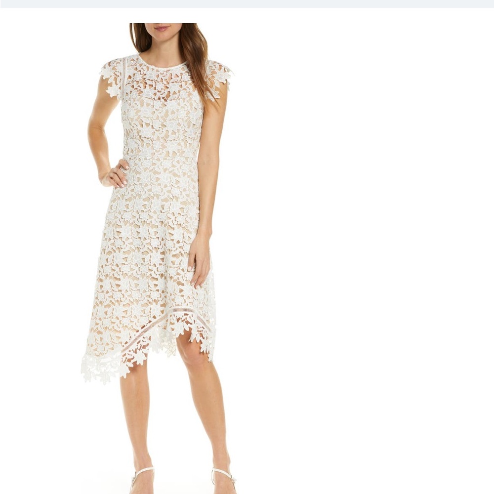 Eliza J White Dress
